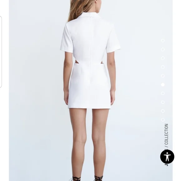 NWT Zara Cutout dress - Picture 2 of 7